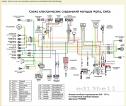 Schaltplan Alpha -Moped_(Wonjan-Romet_etc.png